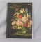Тетрадь 96л.   клетка А4.  ЭКСМО  офс.  на гребне  мел.  карт.  обл.  Золото.  Букет на черном