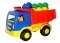 ИГР.  Машина пластм.  ПОЛЕС.  Самосвал""Салют""+констр.   9эл.  сетка.  9035