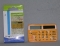 Калькулятор карманный SILWERHOF Card size SHA-400CO 8разр.  2пит.  88*54 оранж.  корпус