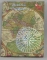 Книжка записная тв/обл.  ЭКСМО  А6.   80л.  клетка  лам.  тисн.  фол.  Офисн.  стиль.  Карта мира