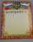 Грамота А4  ЛиС.  ОГ-618.  Благодарность(Россия)