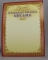 Грамота А4  ЛиС.  ОГ-639.  Благодарственное письмо