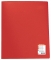 Папка на 2 кольцах 24мм.  А4.  Erich Krause  Standard.  красная