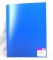 Папка с 1 прижимом.  PROFF iOffice 0.  35мм синяя