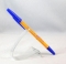 Ручка шариковая CORVINO желт.  корпус.  синяя