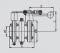 Вентиль лекажный шиберный TYP98 DIN CC комбинированное переключение мануальное