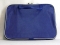 Сумка-планшет Легкий СТИЛЬ 1 отделение А4. 800. нейлоновая молния ручки синяя