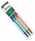Ручки шариковые набор СТАММ 3 цвета РШ-049 к з с с колпачком флюоресцентные
