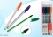 Ручки шариковые набор MIRACULOUS 6 цветов полосатый корпус пластиковый блистер MC-2020-6