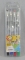 Ручки шариковые набор BEIFA 4 цвета цветной корпус пластиковый блистер AA103-4