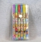 Ручки гелевые набор КИТ F017-6 6 цветов Тигрята арома пластиковый блистер