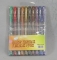 Ручки гелевые набор TwSt TS-711-10 10 цветов прозрачный корпус пластиковый блистер