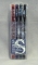 Ручки гелевые набор SPONSOR 4 цвета прозрачный корпус блист