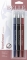 Ручки гелевые набор Erich Krause 3 цвета BELLE картонный блистер