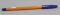 Ручка шариковая FLAIR XS оранжевый корпус синяя