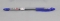 Ручка шариковая FLAIR VX прозрачный корпус с резиновой вставкой синяя