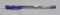 Ручка шариковая FLAIR FX прозрачный корпус синяя