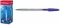 Ручка шариковая Erich Krause R-301 прозрачный корпус синяя