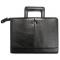 Папка-портфель PROFF PLF3055. кожзам выдвижные ручки молния вокруг черная