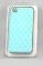 Крышка для телефона СЛ Sgp case 070. 4G/4GS пластиковая стразы голубая