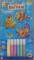 Краски витражные пленочные (съемные) ЛУЧ Витраж 6 цветов Морская сказка 3 витража картонный блистер