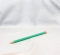 Карандаш ч/г с ластиком TwSt MC-655. заточенный пластмассовый зеленый корпус