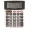 Калькулятор настольный 8 разрядов ASSISTANT AC-2133. 2 питания 140*95. серый корпус к/у