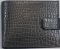 Кожа Портмоне GRAND 333-3113. мужское змея черное