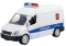 Игрушка Модель AUTOTIME металлическая 1:34 GERMANY PANEL VAN милиция