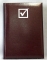 Ежедневник А5. АСТ недатированный в линейку Madrid бордовый