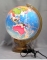 Глобус с подсветкой d 25 см Гранд-Микс политический деревянная подставка