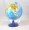Глобус d 11 см ZACHEM физический пластмассовая подставка