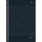 Тетрадь 96 листов клетка А4. ЭКСМО офсет на гребне мелованный картонная обложка с выборочным лаком Бизнес-стиль