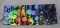 Тетрадь 96 листов клетка ЭКСМО офсет на гребне мелованный картонная обложка голографический Стиль цветов Ассорти