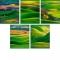 Тетрадь 96 листов клетка ЭКСМО офсет мелованный картонная обложка Зеленые холмы Пейзаж . ассорти