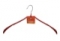 Вешалка металлическая для верхней одежды с резиновы м. покрытие м. с расшир. плечиками артикул WHM-03