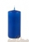 Свеча пеньковая 40х90 синяя артикул 079207